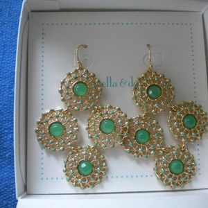 Stella & Dot Garden Party Chandelier Earrings